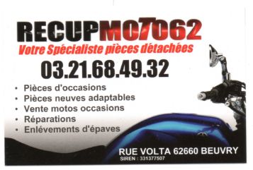 Casse moto et atelier mécanique compétents 59-62