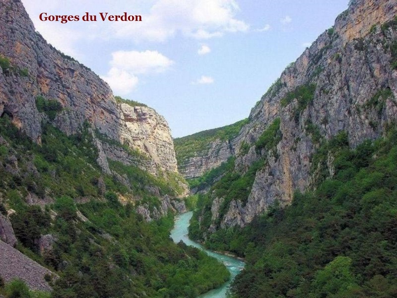 Les Gorges du Verdon : Belles images V2110