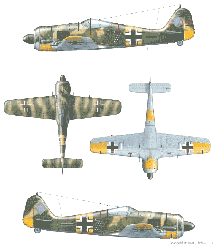 Trio de Fw190A3 et A4 1/72 - Page 2 Focke-11