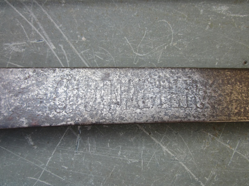 Sabre de Grenadier Mel 1767 -premiéres fabrication Img_1013