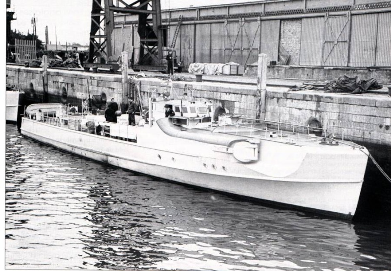 Les Schnellboote; vedettes rapides allemandes.  S2610