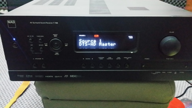 NAD-T765 AV sound surround receiver 20141215