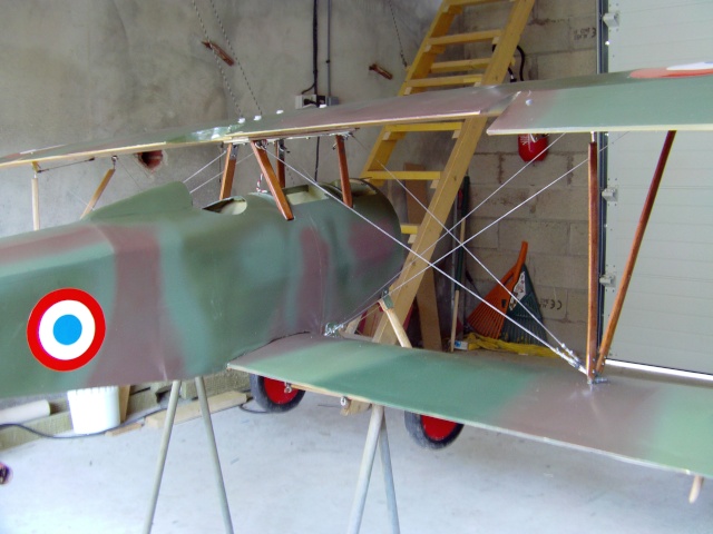 Réparation du Nieuport 17 après casse. Imag0083