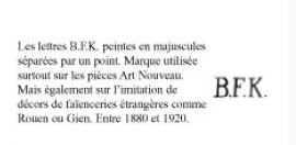 vase Kéramis art nouveau  268 2014-010