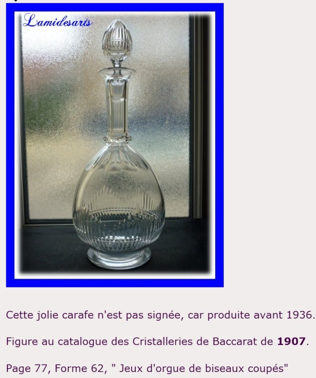 CARAFE BACCARAT OU PAS ? Screen65