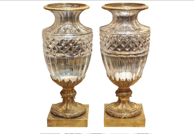 Ancien vase amphore cristal du XIX avec cerclages de bronze  :o - Page 2 Screen74