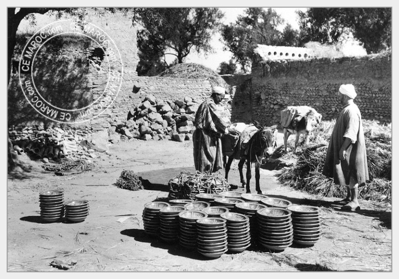 Fez : les potiers et la céramique. 05-17210