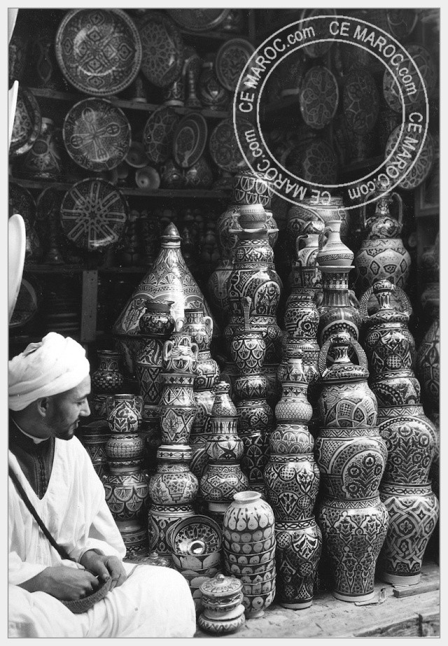 Fez : les potiers et la céramique. 23-17510