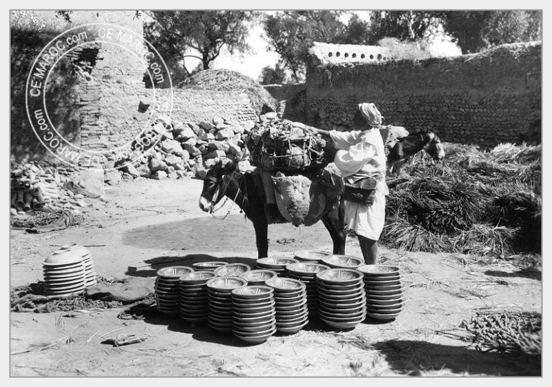 Fez : les potiers et la céramique. 27-17010