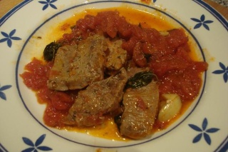 Filetes de ternera con tomates  Filete15