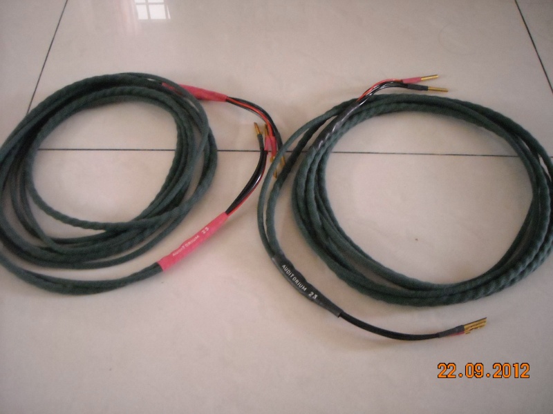 Auditorium 23 speaker cables (Used)SOLD Pictur10