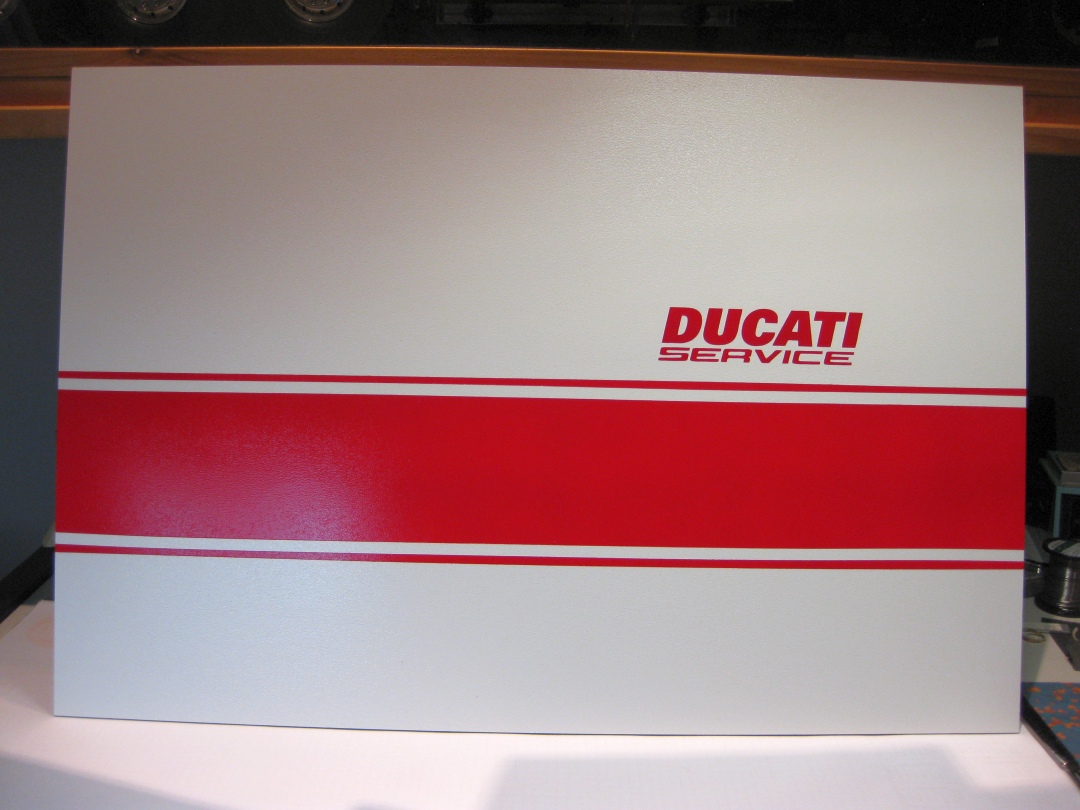 Werkstatt für die Ducati 1199 Panigale S von Tamiya 1:12 gebaut von Papaerstev 87_wer10
