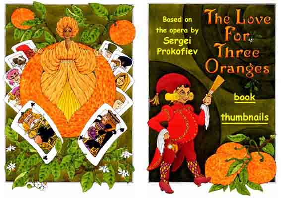 اوبرا (حب البرتقالات الثلاث ) اشهر اعمال بروكفييف The Love for Three Oranges  Op.33 Cover10