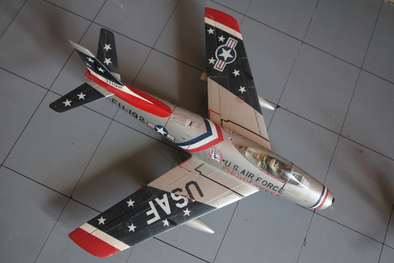 [HASEGAWA] 1/32 - NORTH AMERICAN F-86F SABRE "SKYBLAZERS"  (VINTAGE)  (naf86) North_60