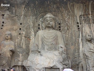 La Chine sac au dos (32)  Luoyang (洛阳), Grottes de Longmen (龙门石窟) Henan (河南). Sur la route des anciennes Capitales 13a-lo11