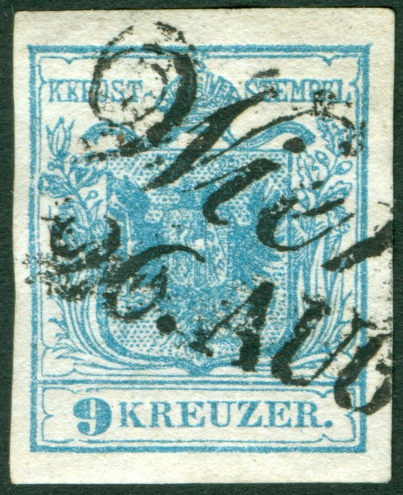 Kreuzer - Die erste Österreichische Ausgabe 1850 - Seite 6 9_kr_t10