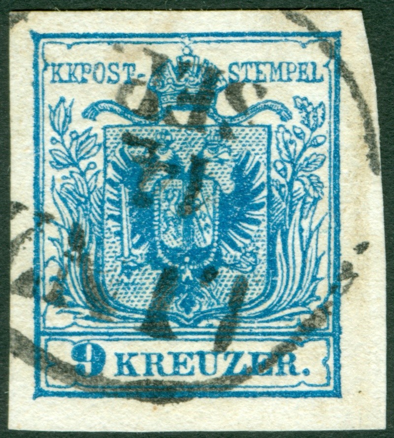 Die erste Österreichische Ausgabe 1850 - Seite 6 9_kr_t12