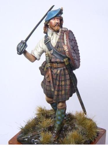 Highlands clansman (54mm) Xw10