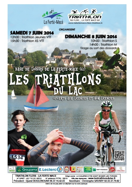 La Ferté-Macé ; Triathlon des Lacs ; 8/06/2014 Captur10