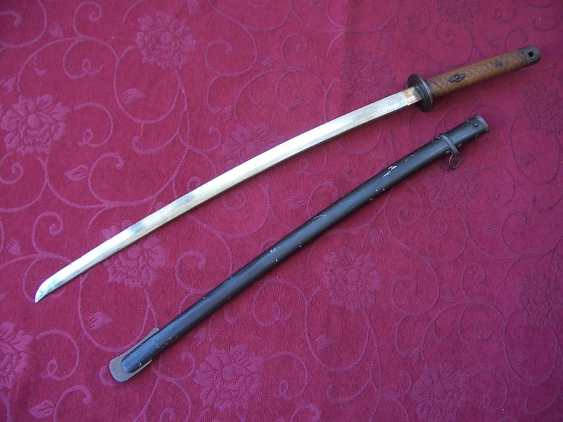 sabre, wakisashi, gunto, mes armes blanches du Japon moderne en guerre  00212