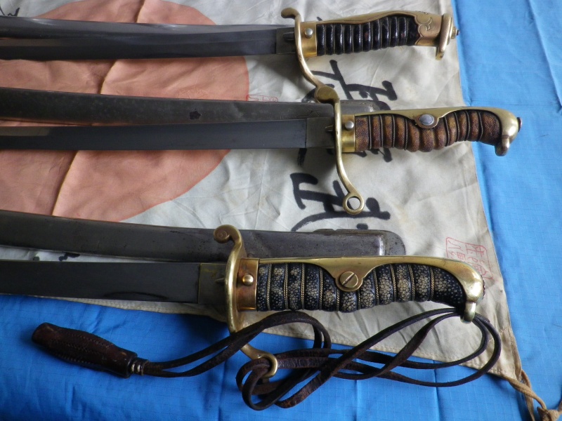 sabre, wakisashi, gunto, mes armes blanches du Japon moderne en guerre  Imgp7712