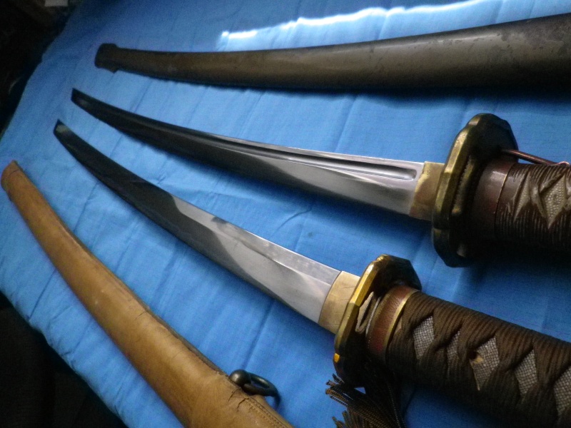 sabre, wakisashi, gunto, mes armes blanches du Japon moderne en guerre  Imgp7720