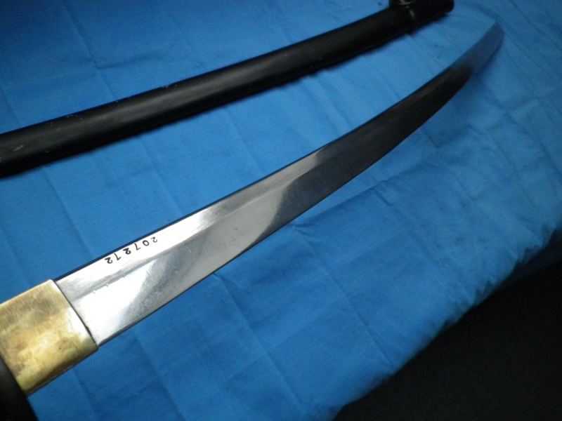 sabre, wakisashi, gunto, mes armes blanches du Japon moderne en guerre  - Page 2 Imgp8425