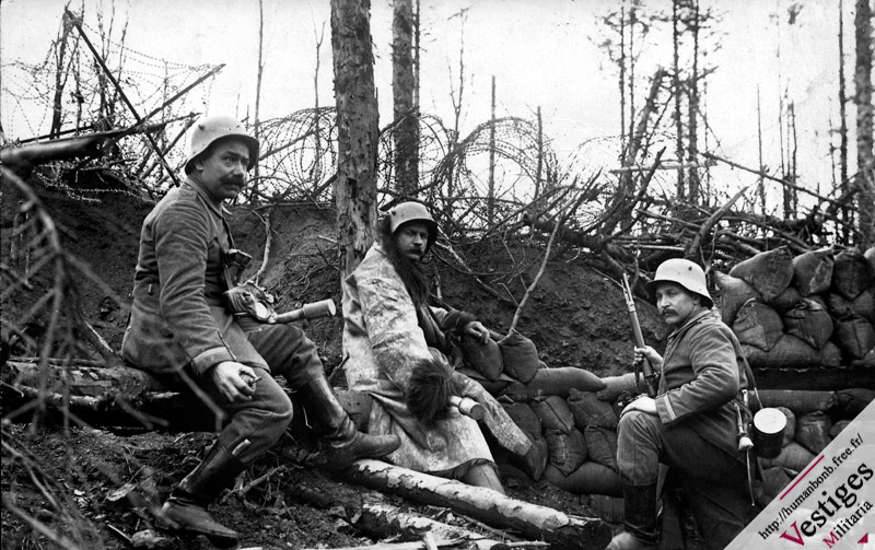 Soldats du LIR80, Vosges fin 1916.  Lir_8010