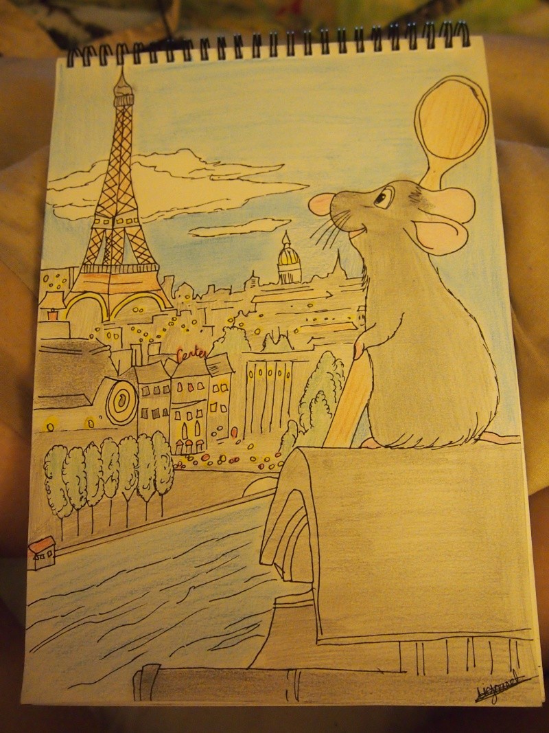 Concours de Production Artistique : Saison 20 : thème 1 : Inktober Disney. P6204310