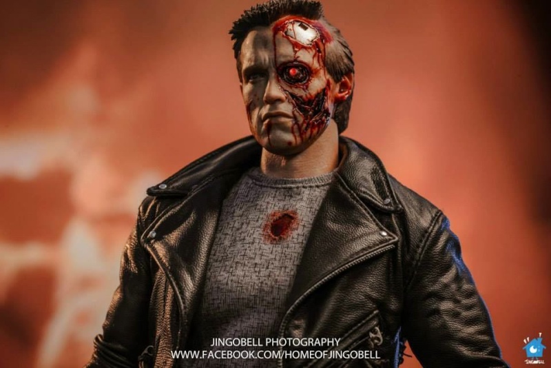Hot Toys - The Terminator - MMS 238 - T-800 Battle Damaged Version The_te28