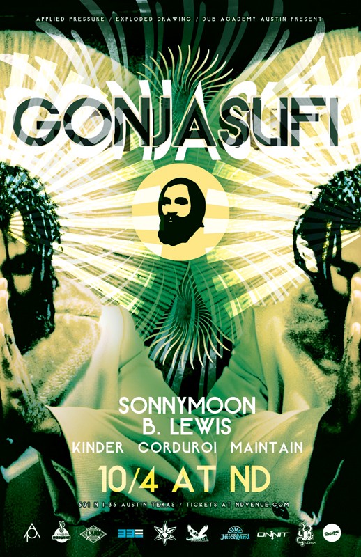 GONJASUFI  /  SONNYMOON  /  B. LEWIS ....Austin, TX 10.4 Applie12