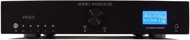 Nuovo DAC/pre  Audio-Analogue  Vivace anteprima Gazebo Vivace12