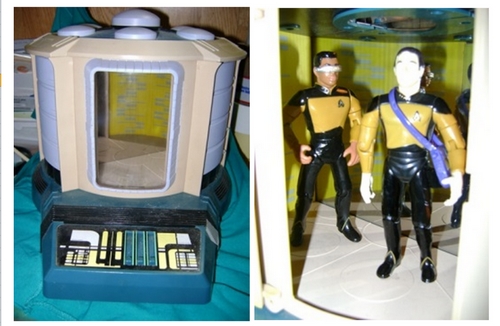 STAR TREK NEXT GENERATION PLAY SET  Lotto_12