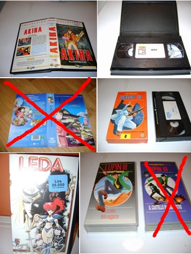 VENDO VHS  & DVD del MONDO DISNEY & ANIME GIAPPONESI Lotto_13