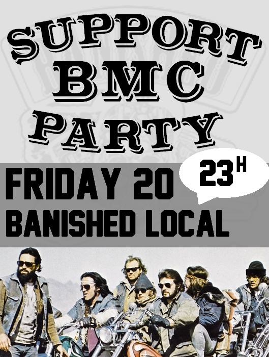 (Flyers/Affiches) Support party du Banished MC, 20 juin, 23h, Las Co. Suppor12