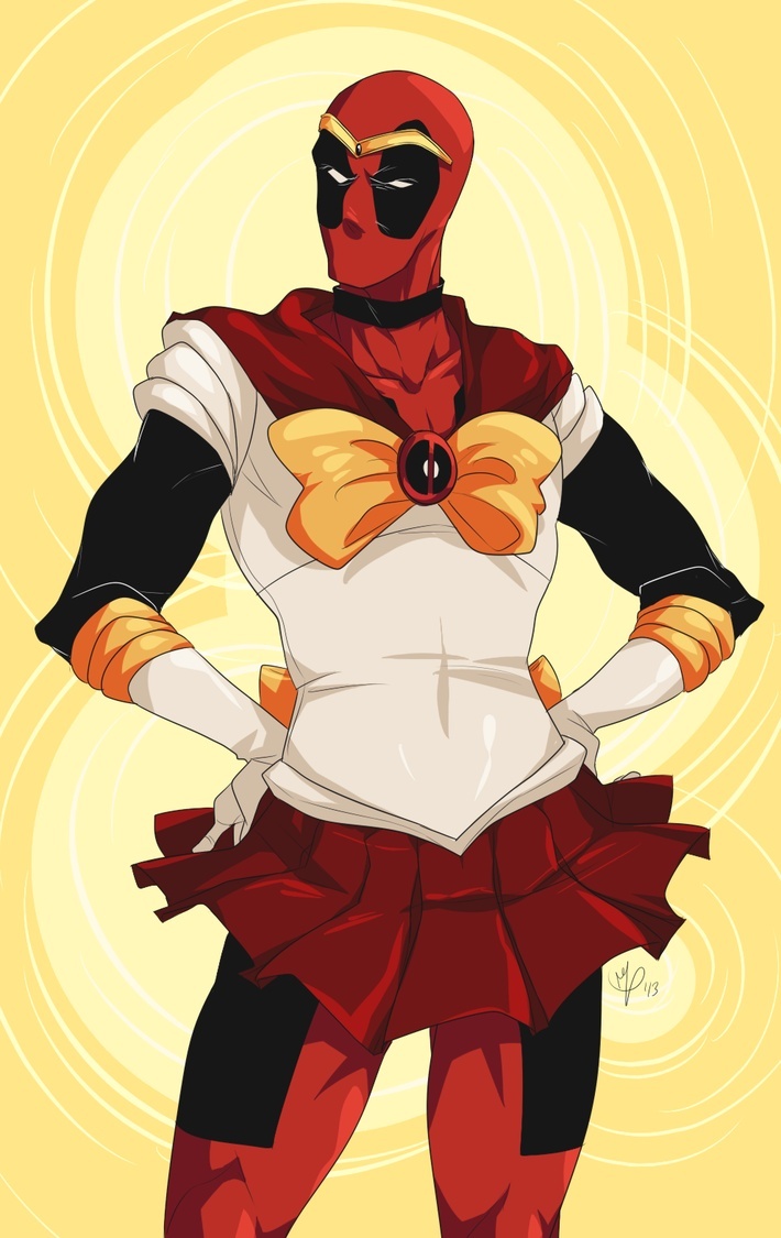 Sailor DeadPool Loves Chimichangas  Prinza10