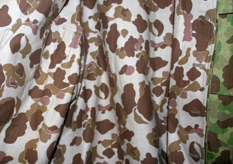 USMC or Army HBT WW2 Camo Original or Reproduction? P44310