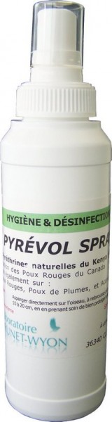 Élimination des poux  Pyrevo10