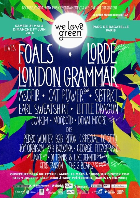 5/31/14 - Paris, France, Parc de Bagatelle, "We Love Green Festival'' 35848510