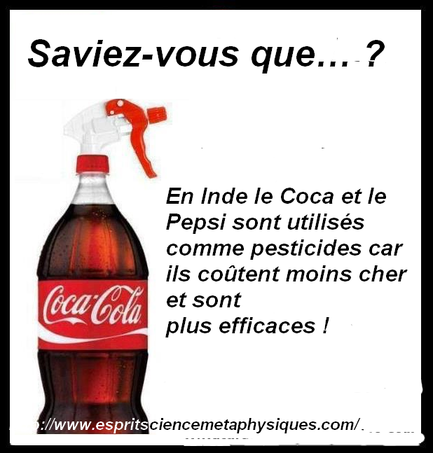 En Inde, le Coca et le Pepsi sont utilisés comme pesticides  Pepsi10