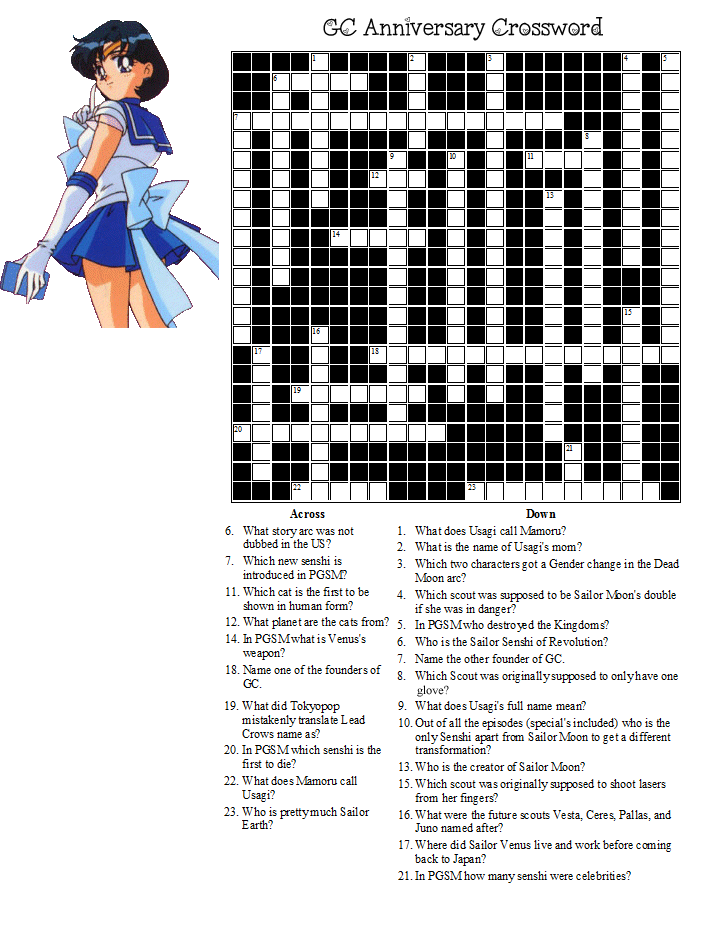 GC Special Anniversary crossword puzzle! [closed] Gc_ann10