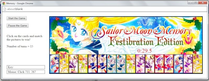 Sailor Moon Memory - Festibration Edition!  Memory10