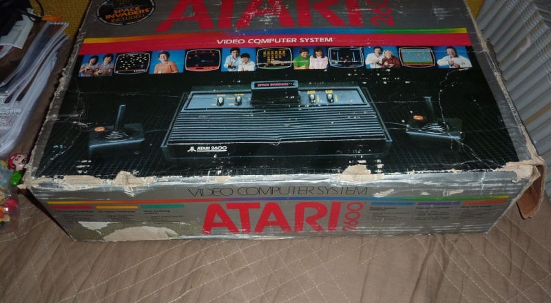 [VENTE] CONSOLE ATARI 2600 EN BOITE bois ou noire MAJ 12/07/2014 P1130611