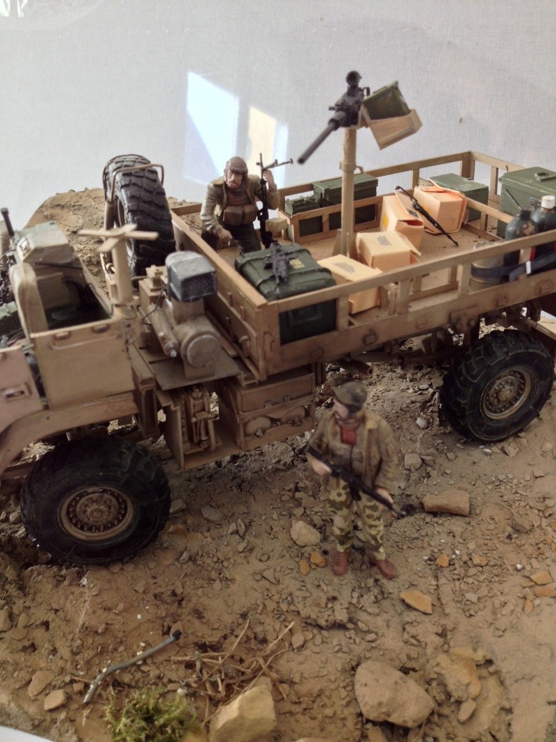 LMTV 1/35  scratch intégral version special ops Afghanistan Photos11