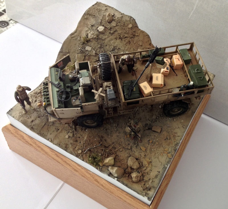 LMTV 1/35  scratch intégral version special ops Afghanistan Photos14