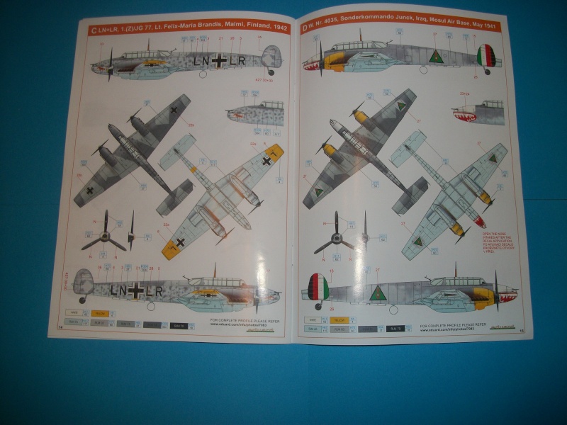 [concours Avions Allemands WWII] BF 110 E 1/72 Eduard Profipack (MAJ du 31/03/15 photos finish) 100_3033