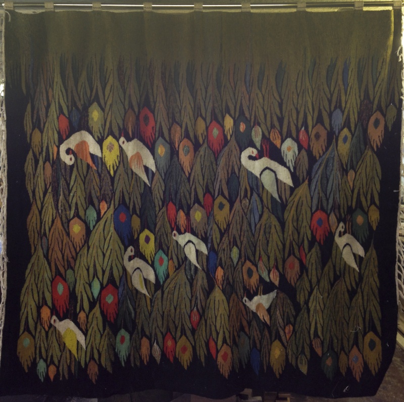 1960's woven wall hanging Img_2311