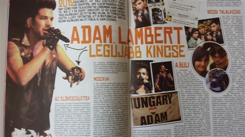Adam Lambert News & Information : 6th July 2013 Boy2tr10