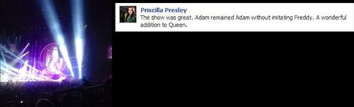 Adam Lambert News : 6th July 2014 : Queen With Adam Lambert Vegas 1 Xx10_c11