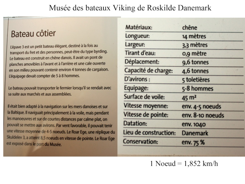 Musée des bateaux viking Roskilde Bateau10